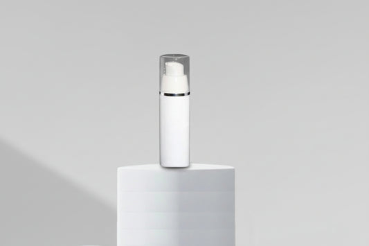 30ml PP Airless Bottle with Silver Line