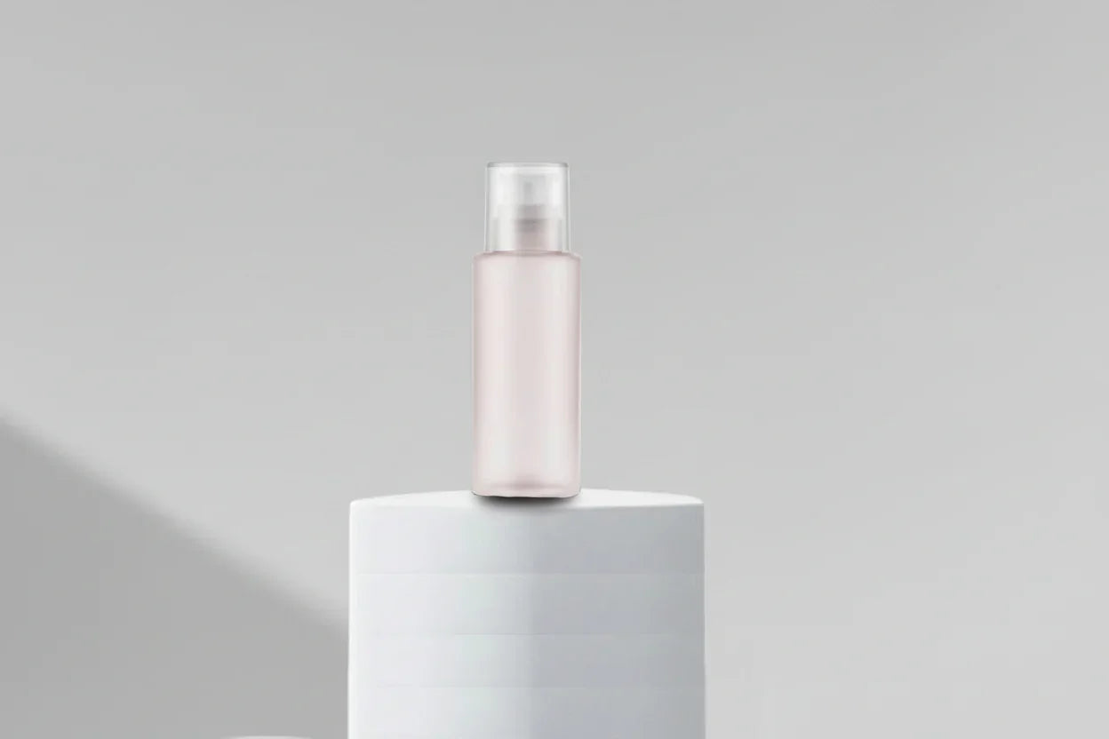 200ML Square Transparent Cosmetic Plastic Bottle 24mm