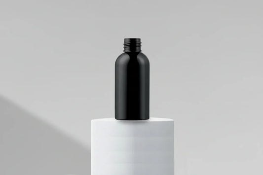 50ML Avon Black Plastic Bottle 19mm