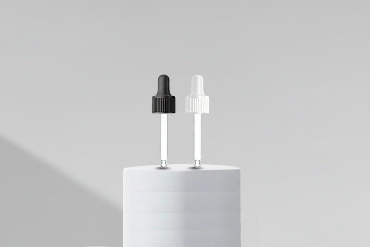 18MM Black and White Strip Dropper