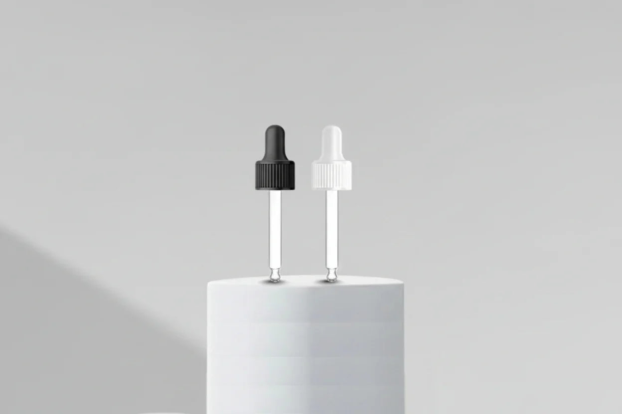 18MM Black and White Strip Dropper