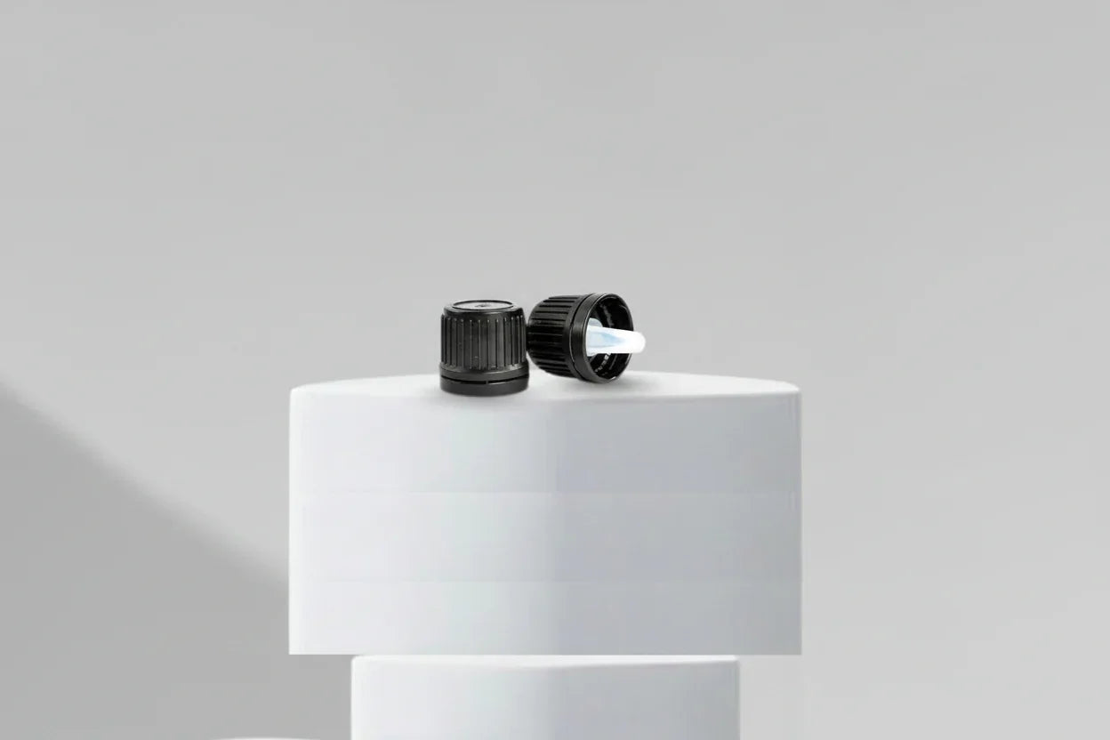 18mm Euro Black Dropper with Insert