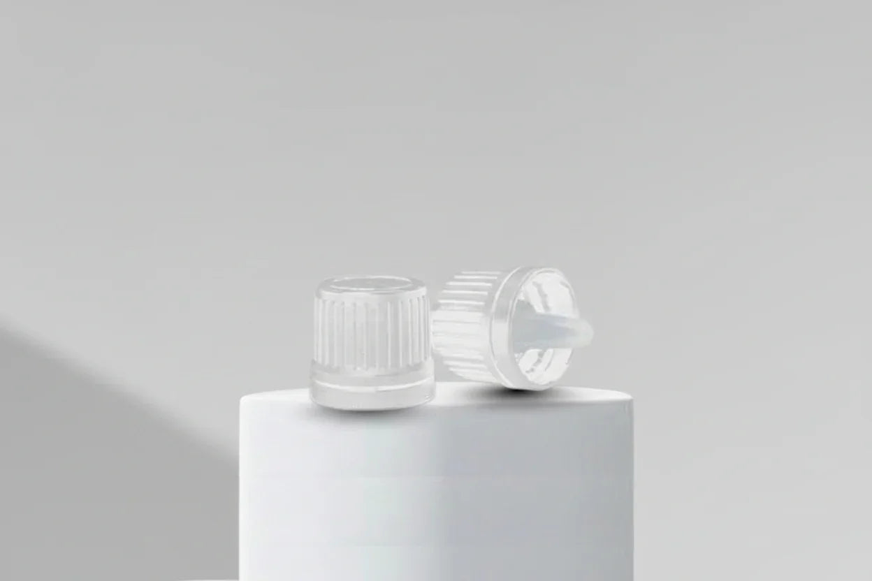 18mm Euro White Dropper with Insert