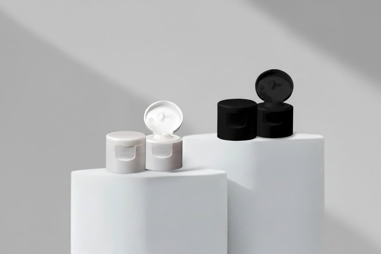 Aesthetic Pack 24mm Fliptop Cap – Black & White