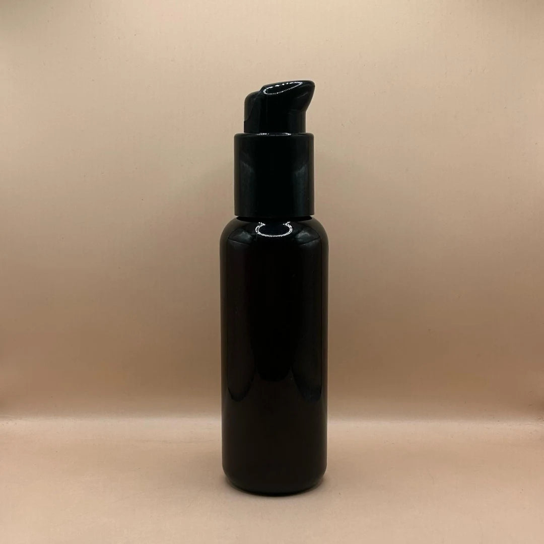 Pet Bottle 100ML PET PG Bottle With 24/410 SAPLOO Pump | Ideal for Serums & Skincare