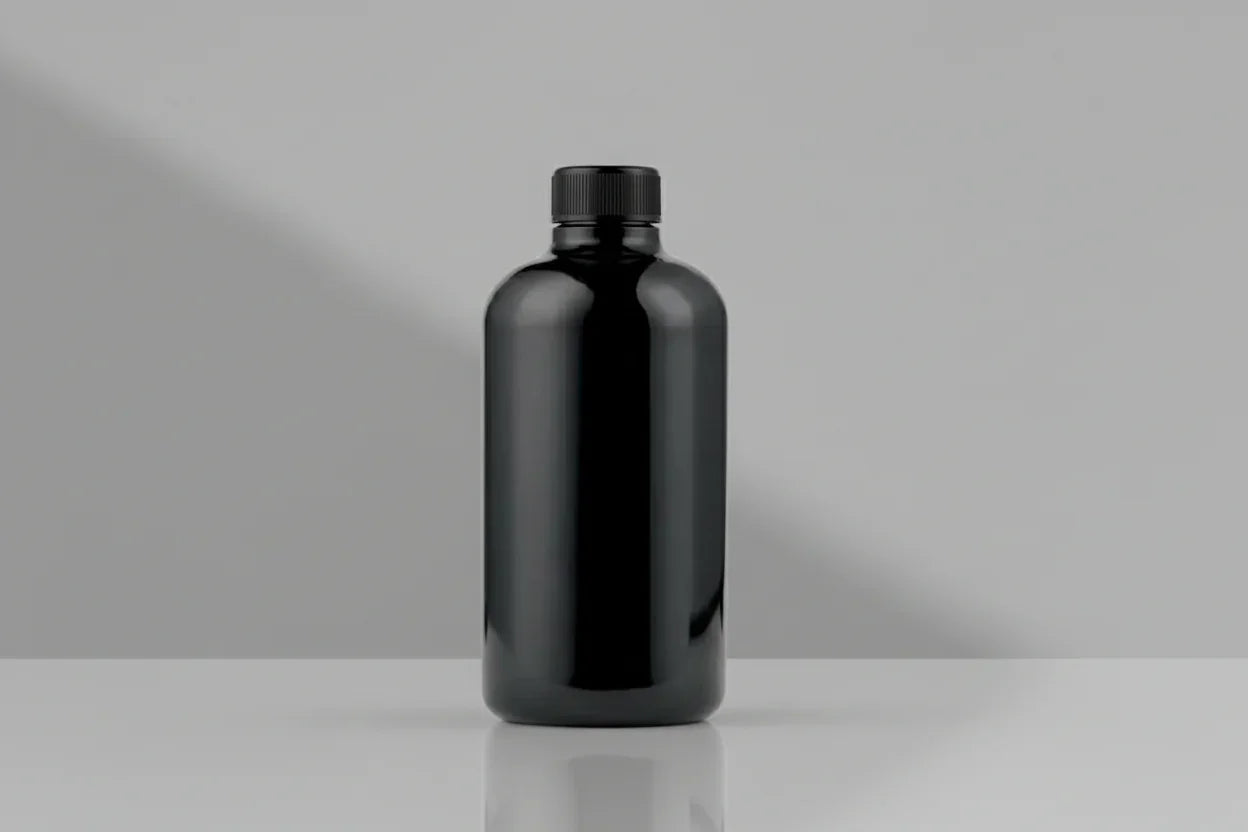 Aesthetic Pack – AP 60ML Boston Black Plastic Bottle (19mm Neck)