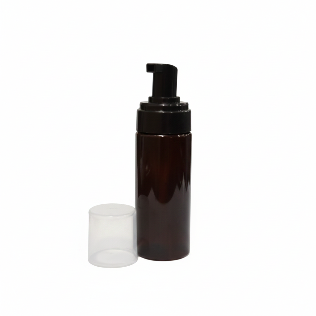 Pet Bottle Black & White Foaming Bottle – (100ml)