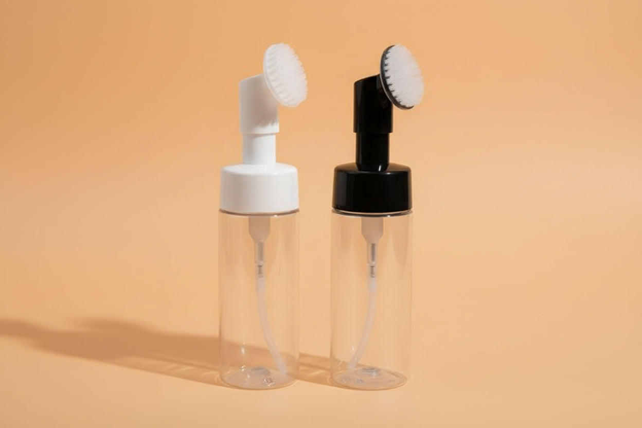 Foaming Bottle With Brush – (100ml)