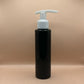 100 ml PET Sleek Bottle_black (white cap)