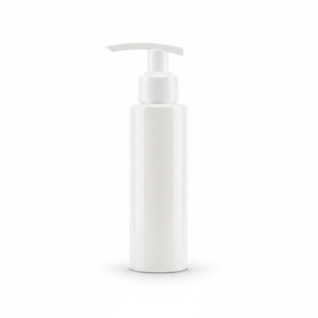 100 ml PET Sleek Bottle_white(white cap)