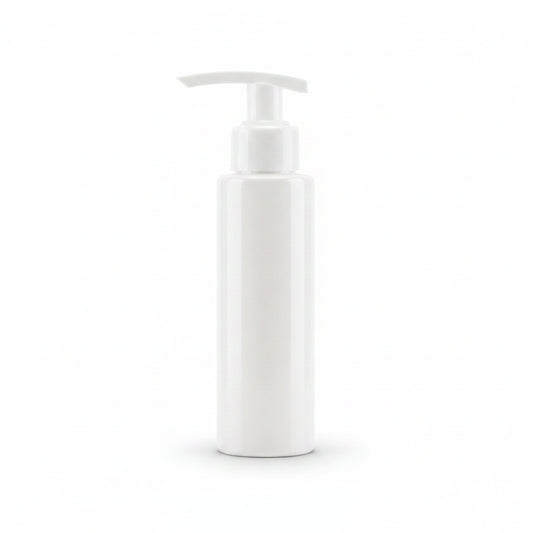 100 ml PET Sleek Bottle_white(white cap)
