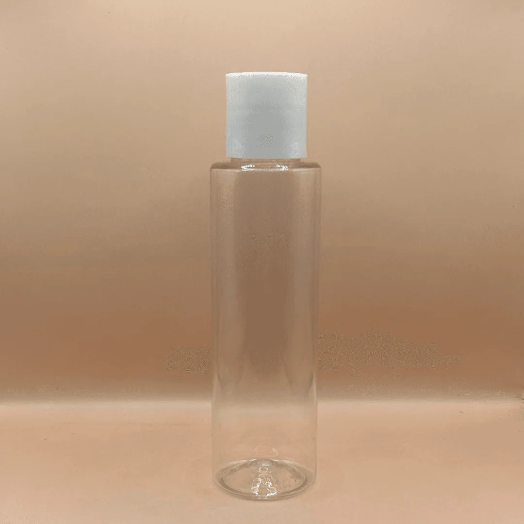 Pet Bottle AP 100ML PET Sleek Bottle with 24/410 Dis-Top Cap – Perfect for Skincare & Personal Care Packaging