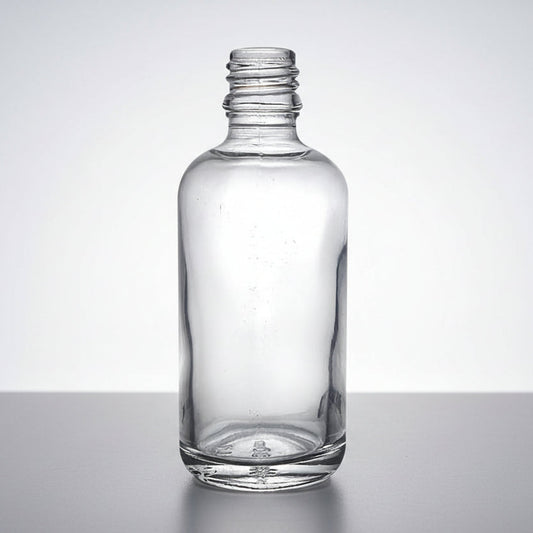 100ml Clear Glass Bottle (18mm Neck)
