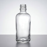 100ml Clear Glass Bottle (18mm Neck)