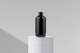 300ML Boston Black Plastic Bottle 24mm