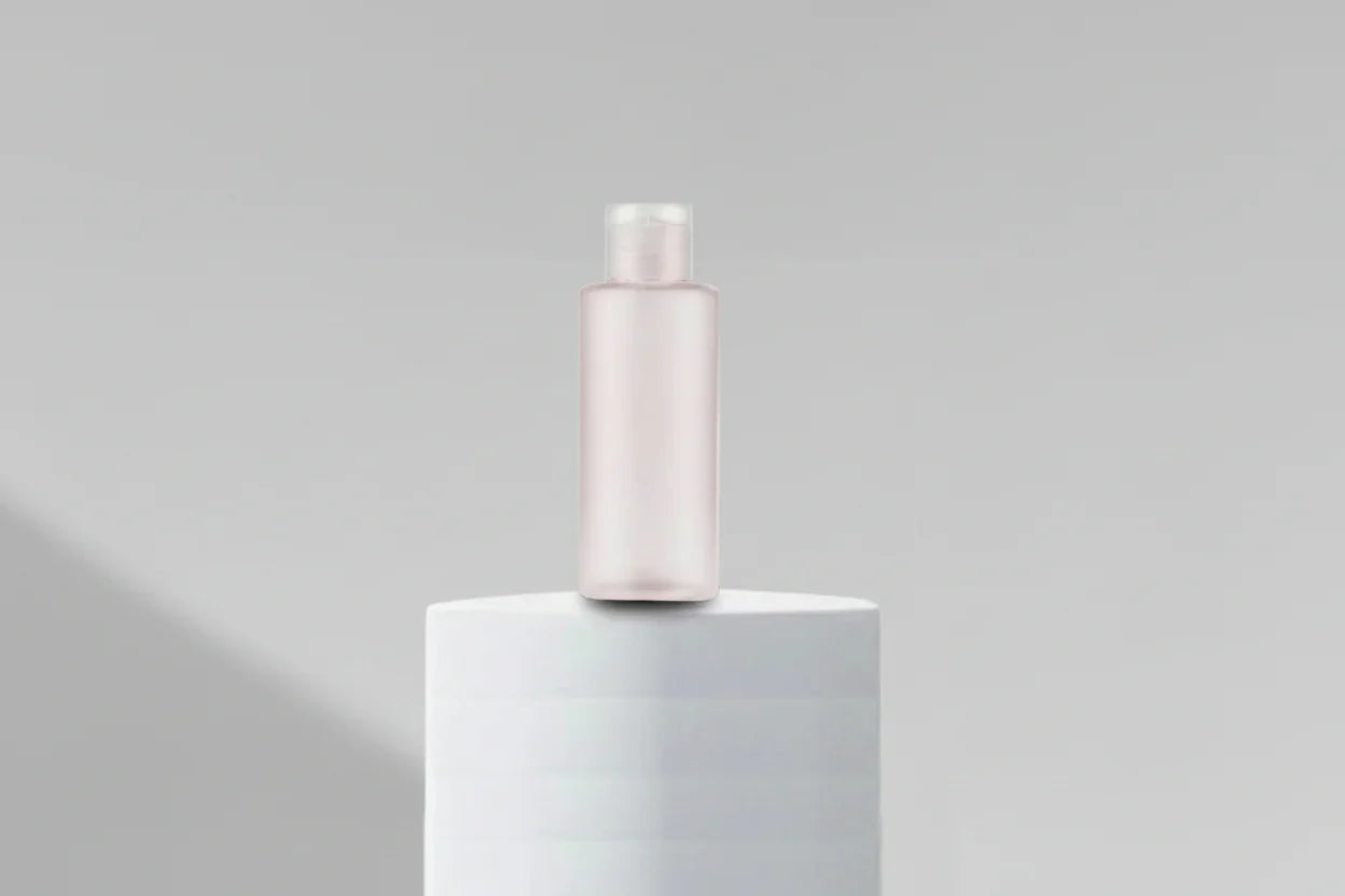 200ML Sleek Transparent Cosmetic Plastic Bottle 24mm