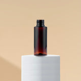 60ML Sleek Amber Transparent Cosmetic Plastic Bottle 24mm