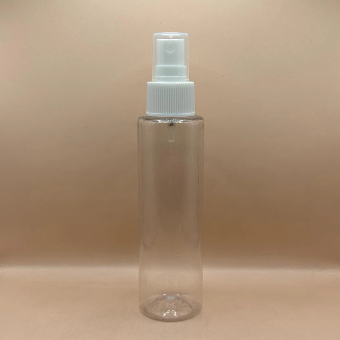 AP 100ML PET Sleek Bottle With 24/410 Mist Pump Ribbed | Premium Spray Bottle for Personal Care