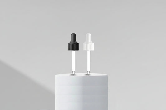 18MM Black and White Strip Dropper