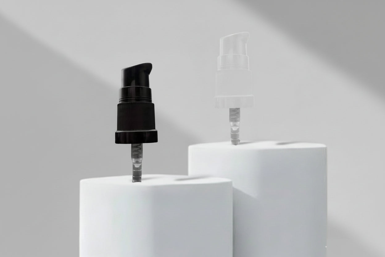 Aesthetic Pack – 18mm Serum Pump (Black &amp; White)