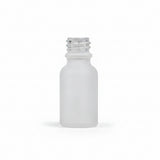 10ml Clear Frosted Glass Bottle (18mm Neck)