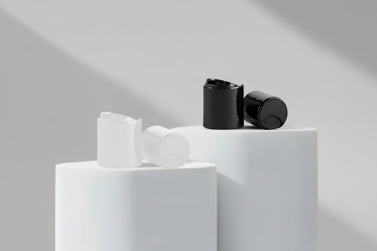 Aesthetic Pack 20mm Disc Top Cap – Black &amp; White