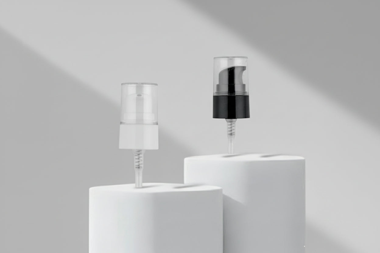 20mm Z Cream Pump – Black &amp; White