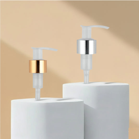 24mm Premium Lotion Pump Silver and Golden for Plastic Bottles