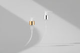 Aesthetic Pack 24mm Lotion Pump – Silver &amp; Golden Finish