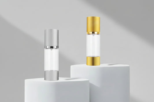 Aesthetic Pack 50ml Luxury Airless Bottle with Lotion Cream Pump