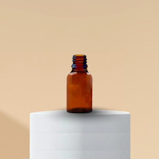 10 ml Amber Glass Bottle With 18mm Neck