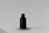 Aesthetic Pack 50ML Black Matte Glass Bottle – 18mm Neck