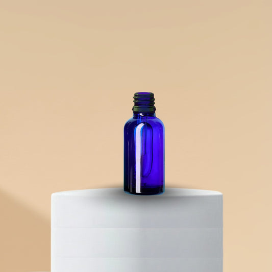 10 ml Blue Glass Bottle With 18mm Neck