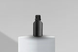 Aesthetic Pack 15ML Black Matte Glass Bottle – 18mm Neck
