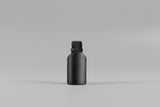 Aesthetic Pack 10ML Black Matte Glass Bottle – 18mm Neck