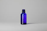 Aesthetic Pack 15ML Blue Glass Bottle – 18mm Neck