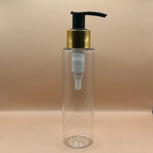 AP 100ML PET Sleek Bottle with 24/410 L1 Dispenser Pump – Perfect for Lotion, Shampoo, and More