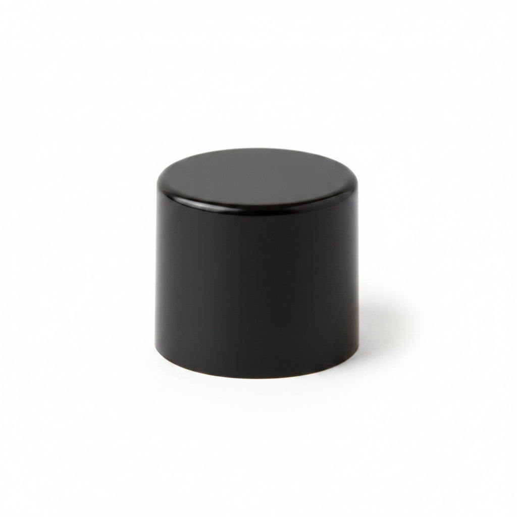 Cap Closure 20mm Cap SCREW - BLACK
