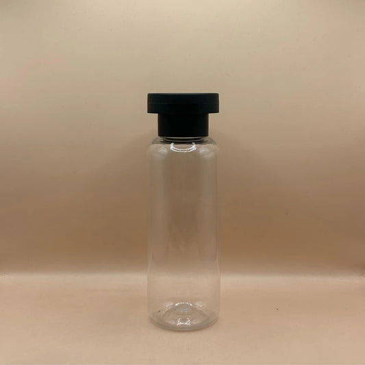 AP 100ML PET PG Bottle With 24/410 Mushroom Flip-Top Cap | Packaging for Shampoo & Conditioner