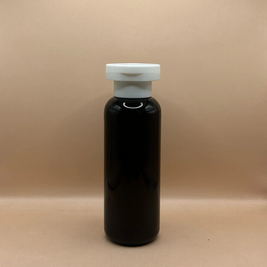 Pet Bottle 100ML PET PG Bottle With 24/410 Mushroom Flip-Top Cap | Packaging for Shampoo & Conditioner