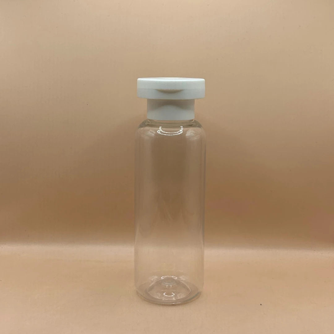 Pet Bottle 100ML PET PG Bottle With 24/410 Mushroom Flip-Top Cap | Packaging for Shampoo & Conditioner
