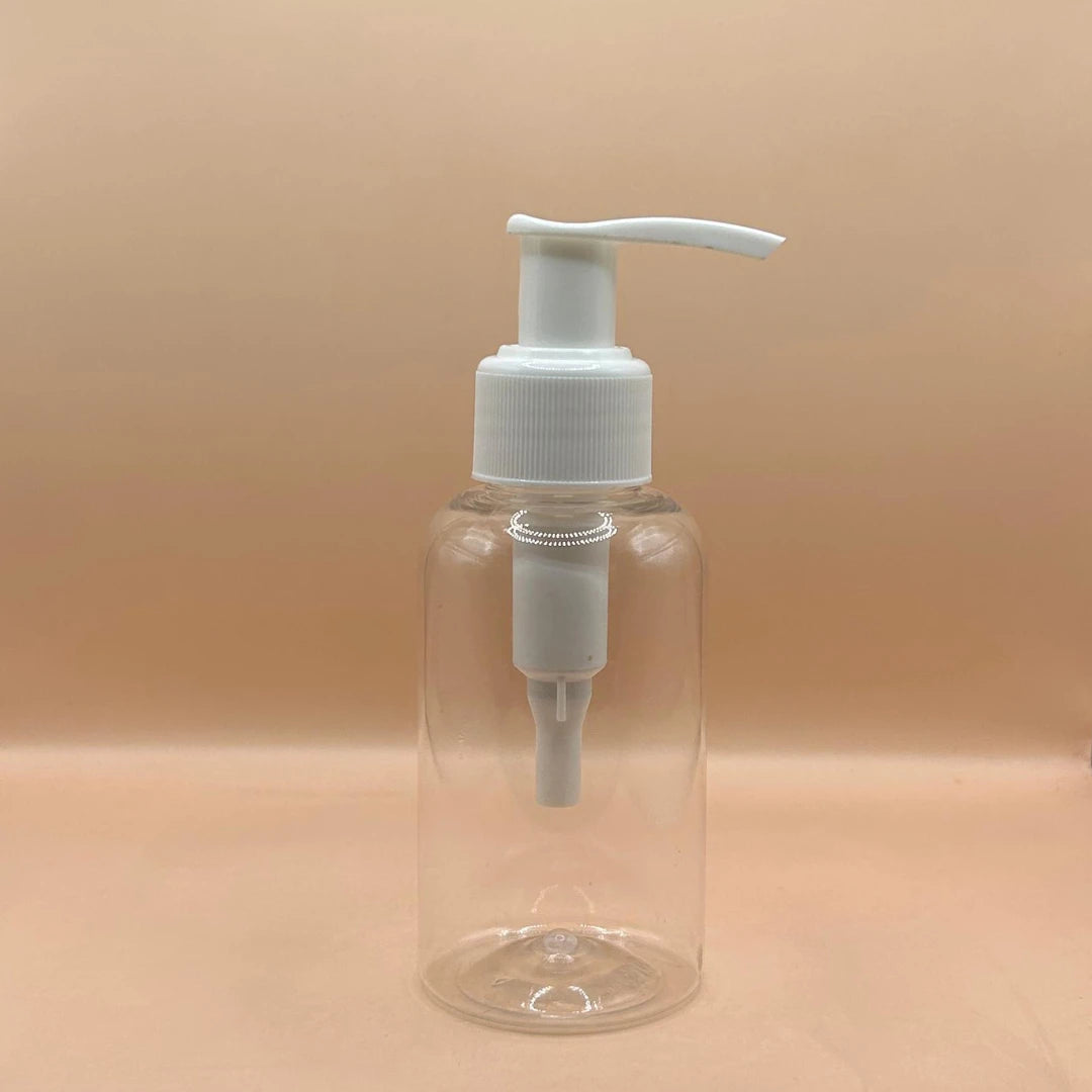 Pet Bottle AP 100ML PET Boston Bottle With 24/410 L1 Dispenser Pump – Premium Packaging for Personal Care