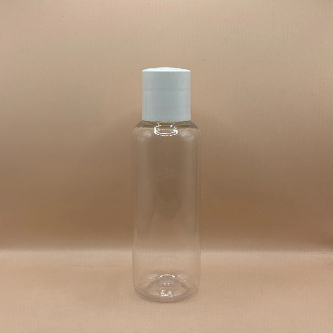 AP 100ML PET PG Bottle with 24/410 Disc-Top Cap | Ideal for Shampoo & Conditioner