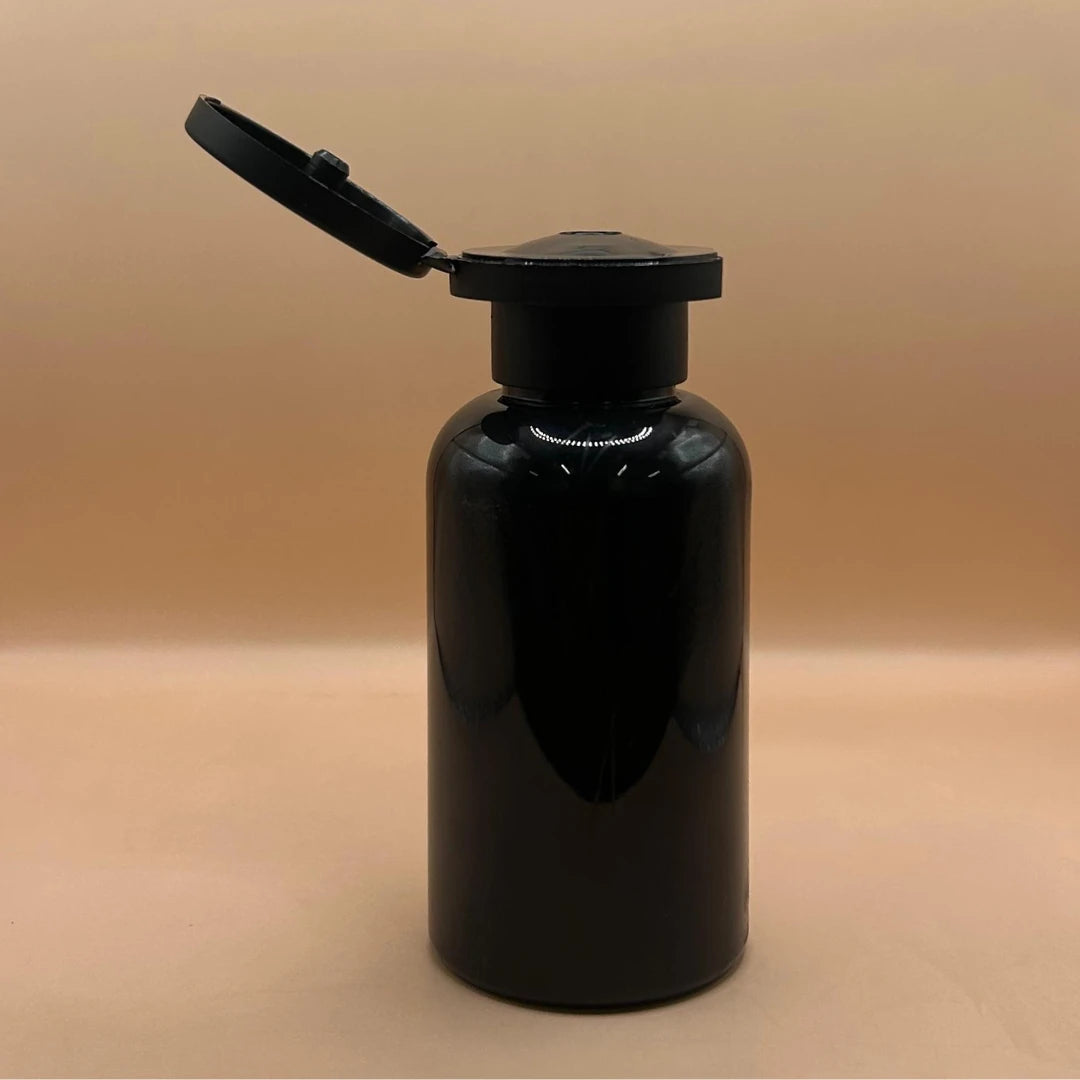 Pet Bottle AP 100ML PET Boston Bottle With 24/410 Mushroom Cap – Durable Packaging for Personal Care