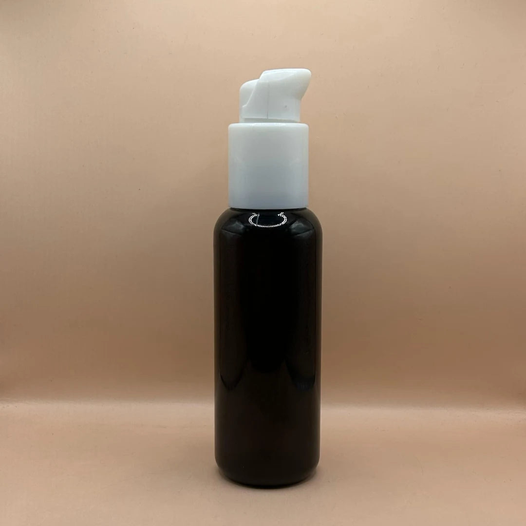 Pet Bottle 100ML PET PG Bottle With 24/410 SAPLOO Pump | Ideal for Serums & Skincare
