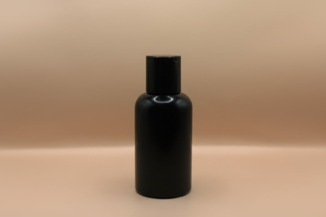 Pet Bottle AP 100ML PET Boston Bottle with 24/410 Disc-Top Cap | Premium Packaging for Skincare and Personal Care