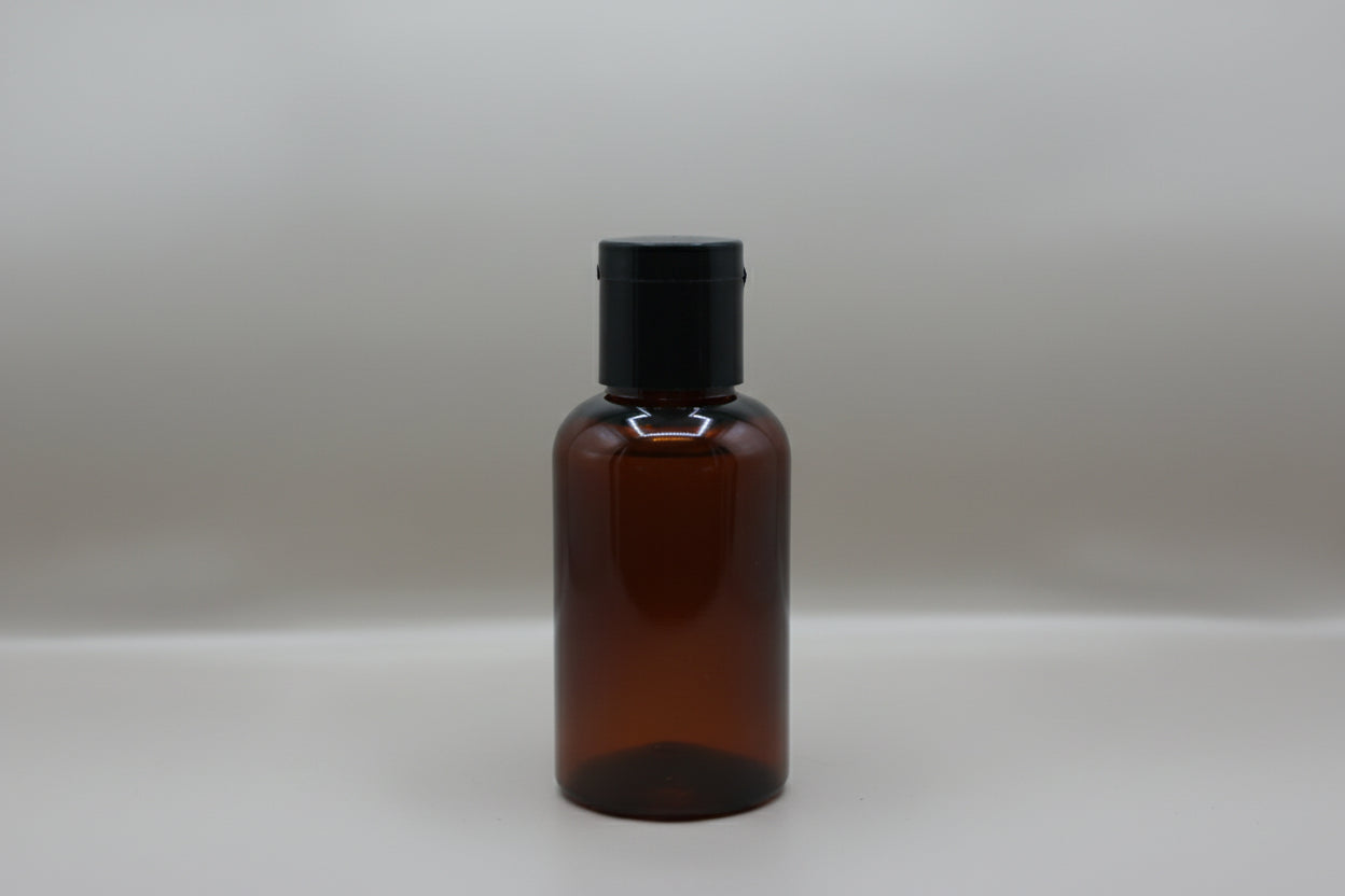 Pet Bottle AP 100ML PET Boston Bottle with 24/410 Disc-Top Cap | Premium Packaging for Skincare and Personal Care