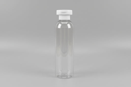 200ML Avon PET Bottle with 24/410 Mushroom Flip-Top Cap