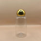 Pet Bottle AP 100ML PET Boston Bottle with 24/410 Dom Cap Matte Golden | Premium Packaging