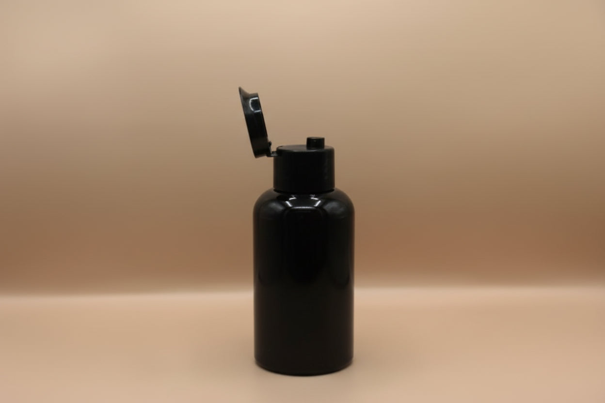 Pet Bottle AP 100ML Pet Boston Bottle With 24/410 Beak Flip-Top Cap – Premium Packaging for Personal Care